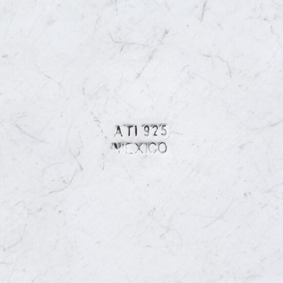 Vintage Mexico ATI Sterling Silver 925 Sand Dollar Pendant - Picture 5 of 7